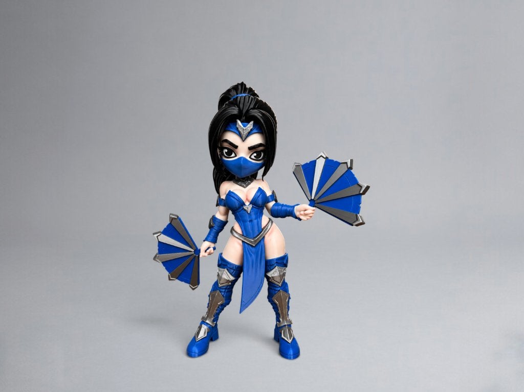 Kitana – 34 cm – Mortal Kombat Figuur, Ophalen of Verzenden, Nieuw, Fantasy