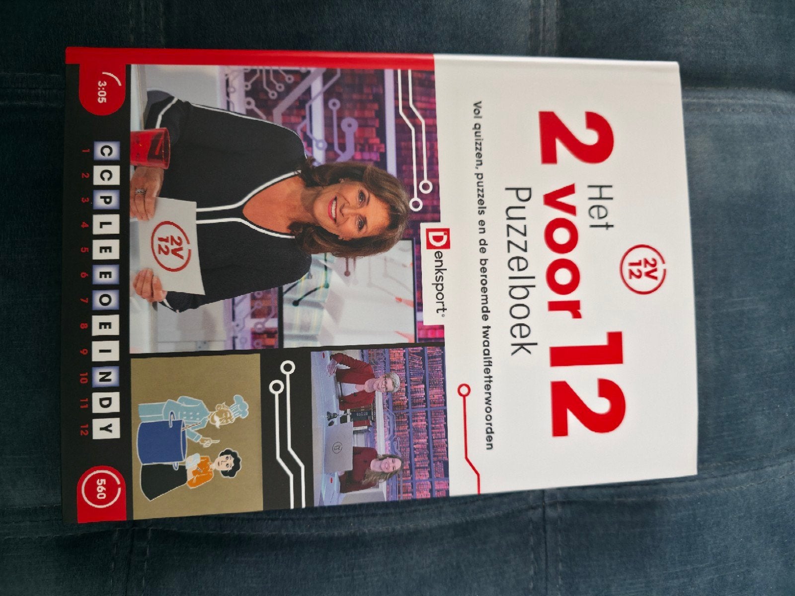 Het 2 voor 12 Puzzelboek - Denksport, Ophalen of Verzenden, Minder dan 500 stukjes, Nieuw, Puzzelboek