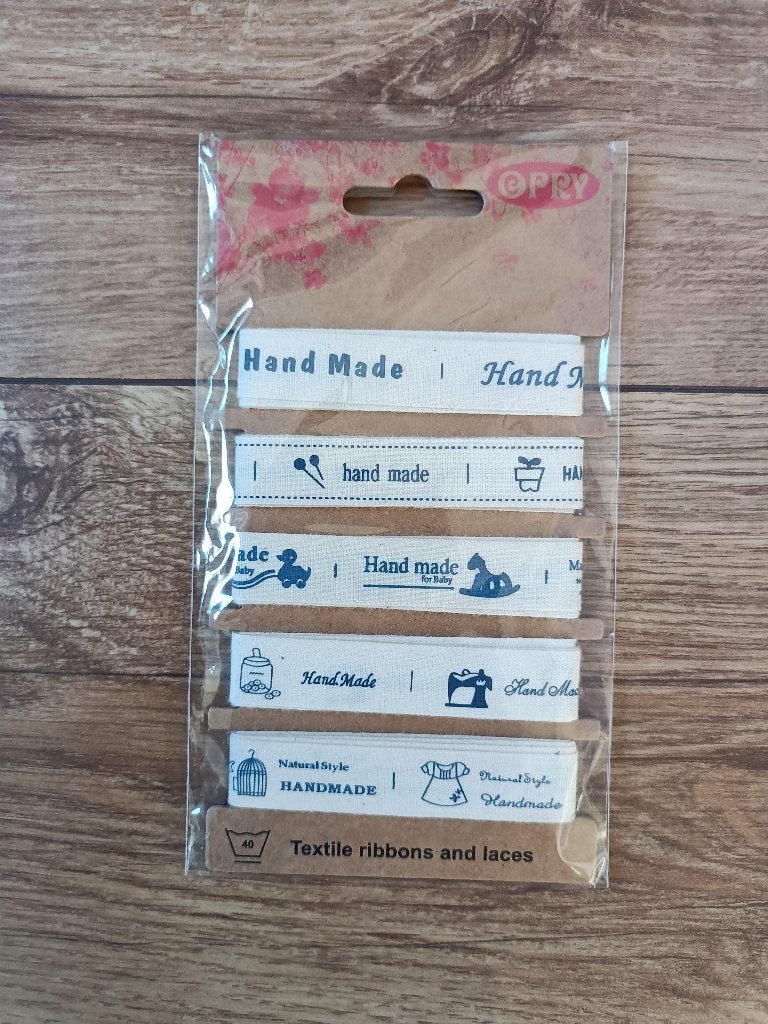 Set van 5 linten - Handmade - Nieuw, Ophalen of Verzenden, Nieuw