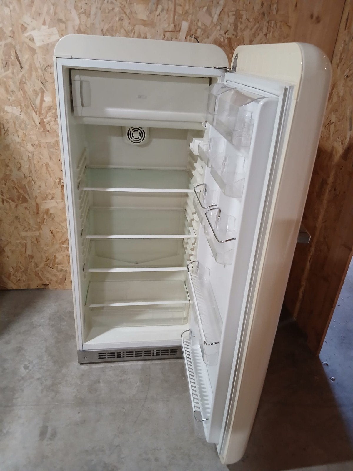 Smeg Koelkast - Crème, Retro Stijl, Ophalen