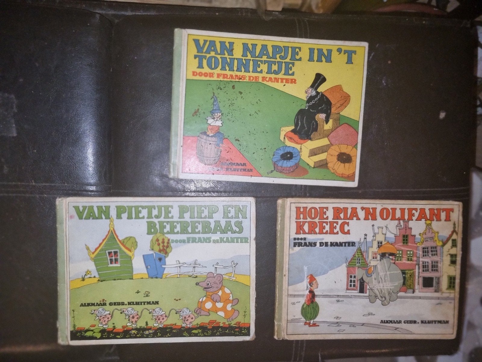 3 oude kinderboeken: Van Napje, Hoe Ria & Van Pietje, Ophalen of Verzenden
