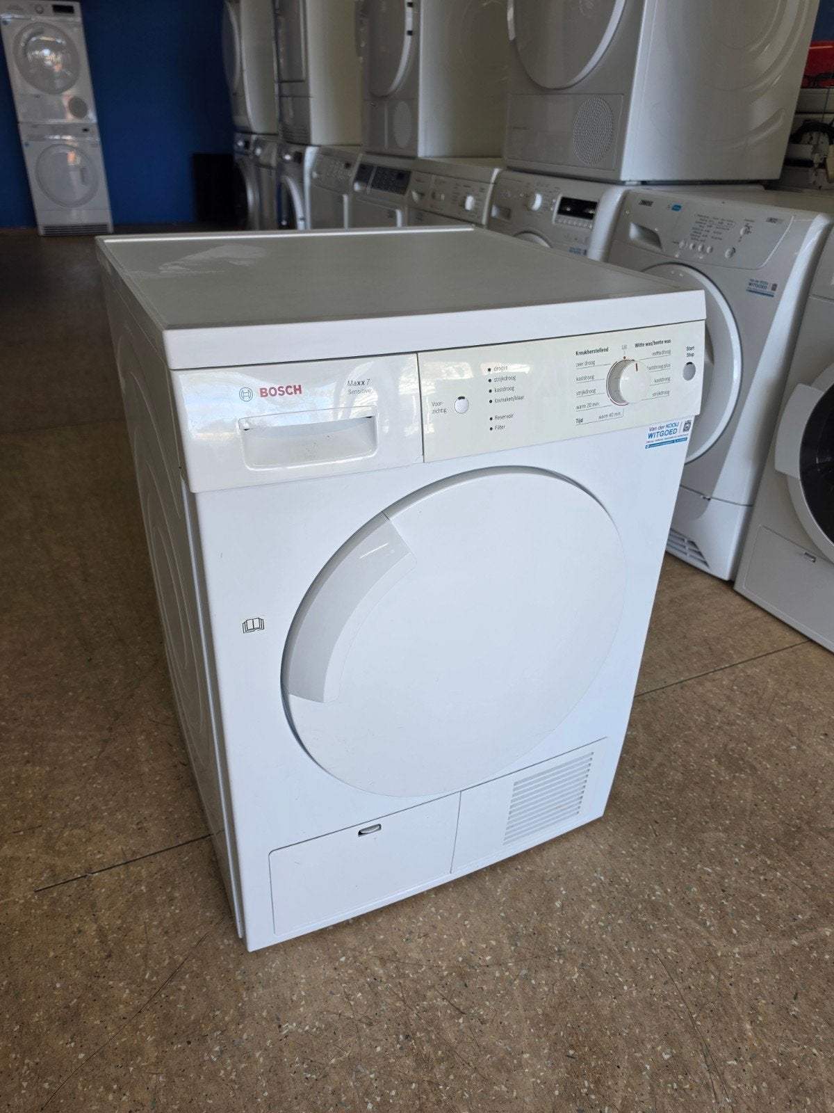 Bosch Maxx Sensitive condensdroger | 7 kilo | Gratis thuis ✅, Witgoed en Apparatuur, Bosch, Jirnsum, 6 tot 8 kg, Gebruikt