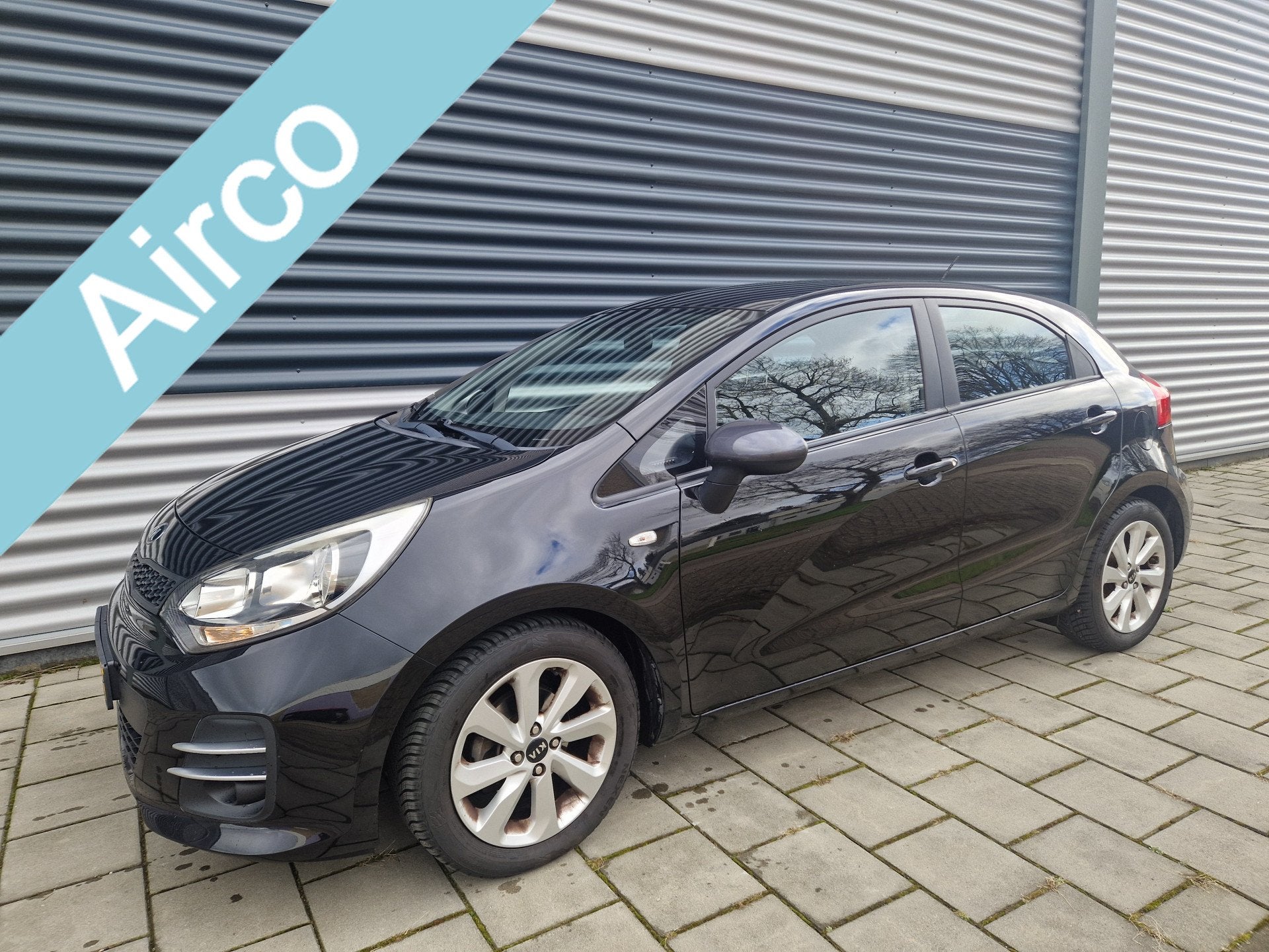Kia Rio 1.2 CVVT ComfortLine Climatronic, afneembare trekhaa, Auto's, 1027 kg, Euro 6, 4 cilinders, Zwart