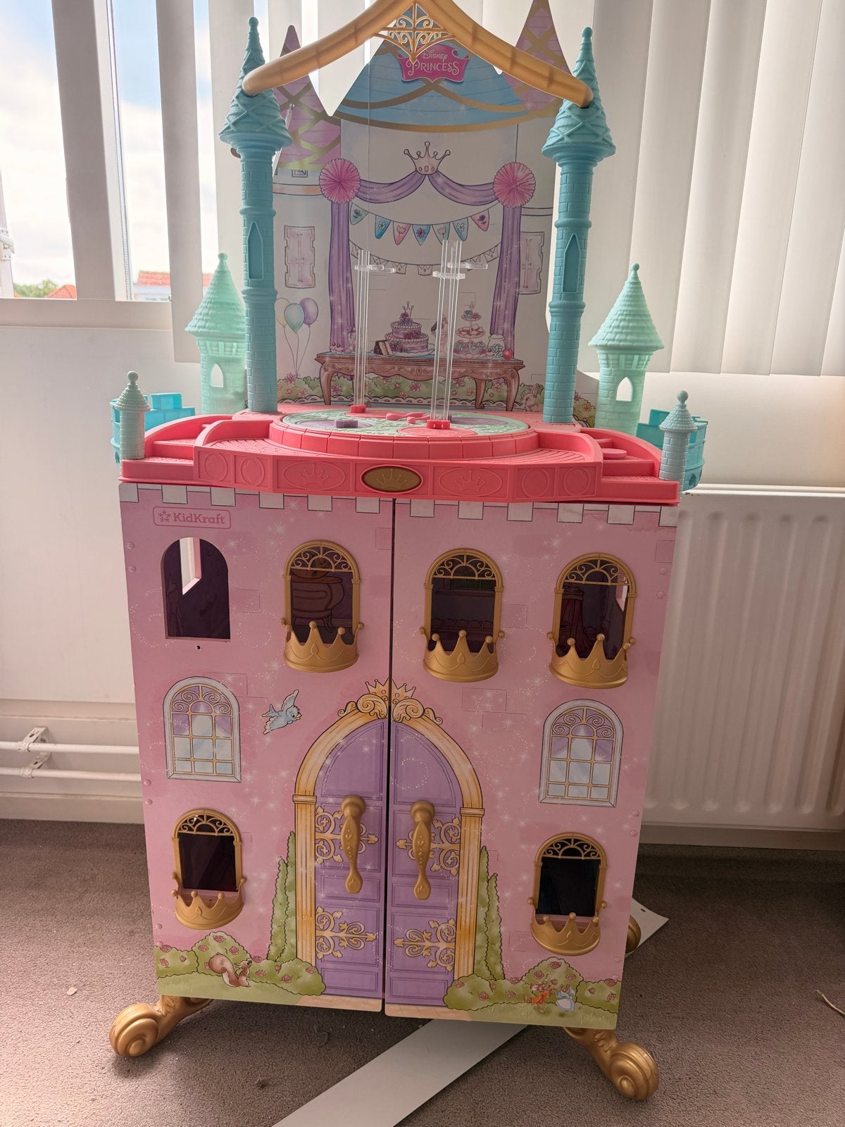 KidKraft Disney Princess Royal Celebration Poppenhuis, Ophalen of Verzenden, Gebruikt, Poppenhuis