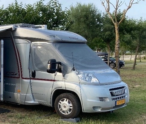 Hindermann Voorruit Afscherming Fiat Ducato 2006-2015, Caravans en Kamperen, Ophalen of Verzenden, Gebruikt