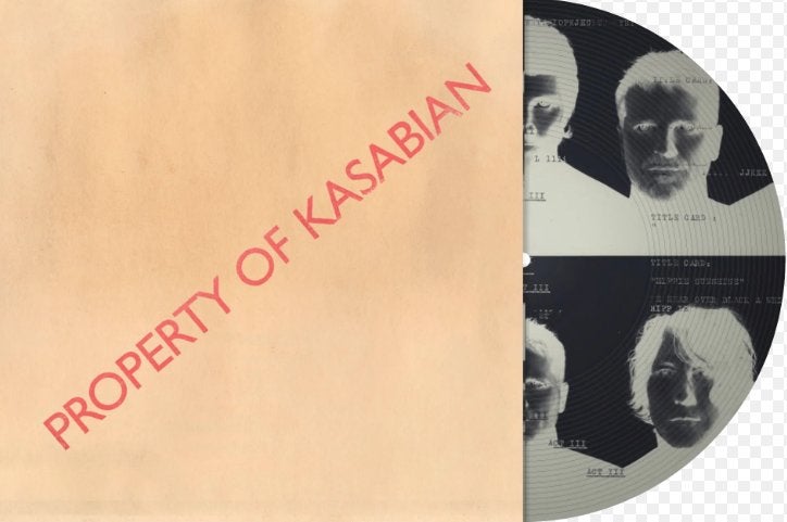 Kasabian ACT III Blood Records, Colored vinyl, Ophalen of Verzenden, Zo goed als nieuw, Pop
