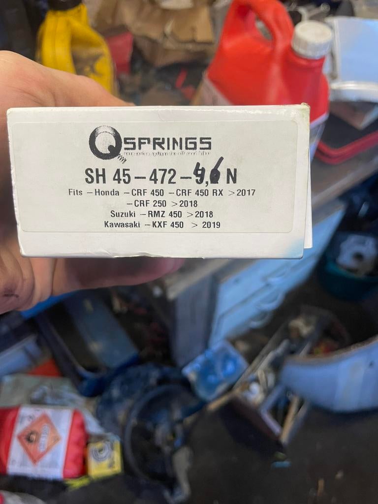 Veren set voor een crossmotor 110 kg, Ophalen, Gebruikt