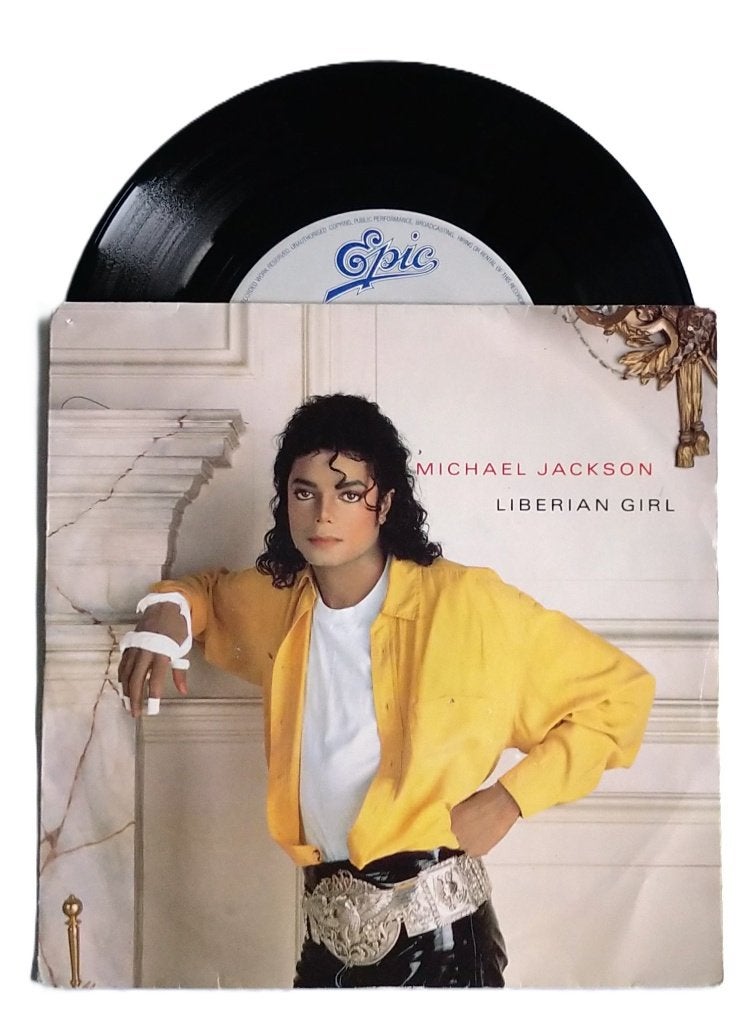 Michael Jackson - Liberian girl (*), Cd's en Dvd's, Verzenden, Zo goed als nieuw, 7 inch, Pop