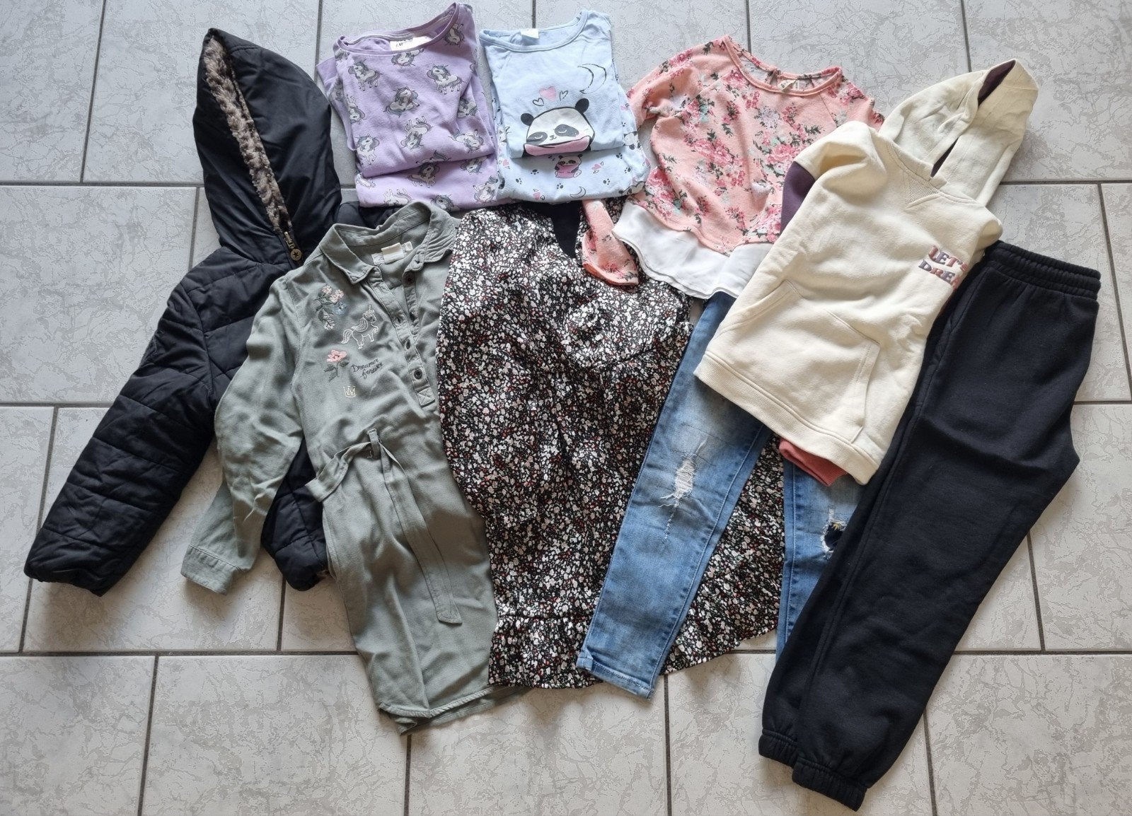 Winterkleding pakket meisje maat 128, Ophalen of Verzenden, Zo goed als nieuw, Meisje, Overige typen