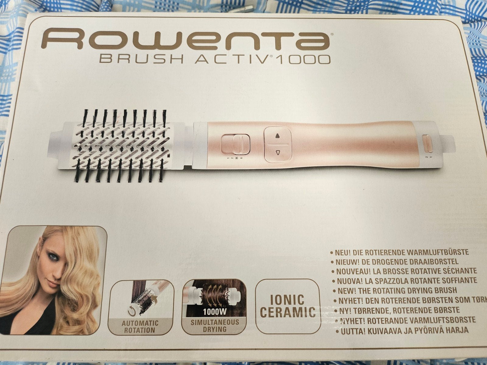 Rowenta CF9220, Ophalen of Verzenden, Zo goed als nieuw, Haarverzorging