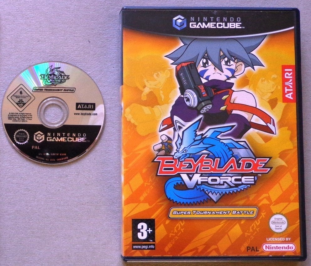 Beyblade V Force voor de Nintendo Gamecube, Vechten, 1 speler, Ophalen of Verzenden, Zo goed als nieuw