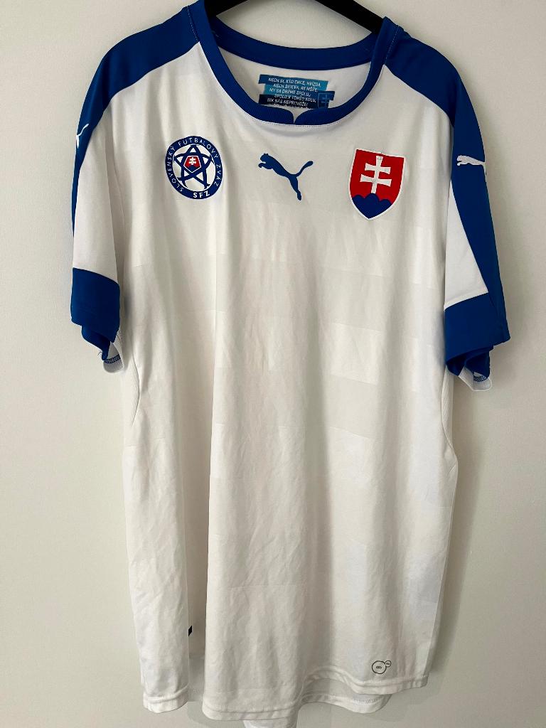 Slowakije Nationaal Team Voetbalshirt Puma Maat L EK 2016, Verzenden, Zo goed als nieuw, Buitenlandse clubs, Shirt