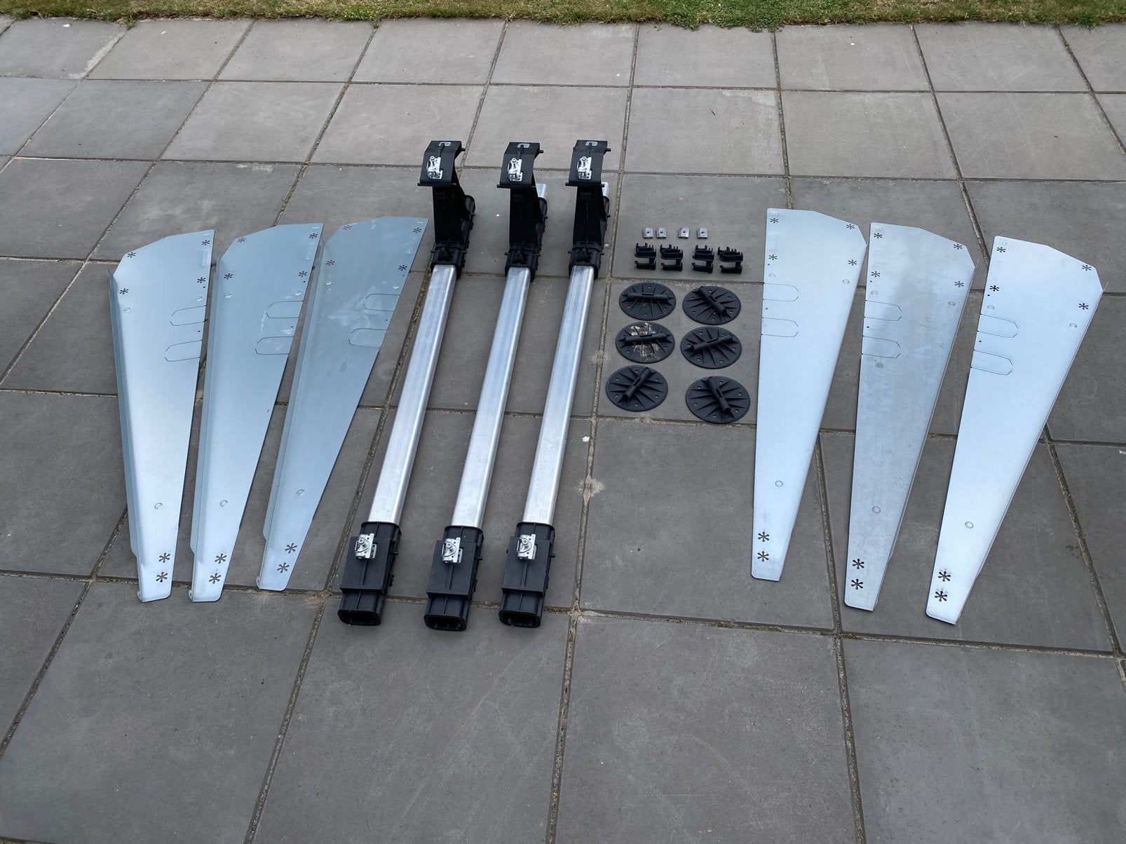 Flatfix fusion dragers incl toebehoren voor zonnepanelen, Doe-het-zelf en Verbouw, Ophalen, Nieuw, Compleet systeem