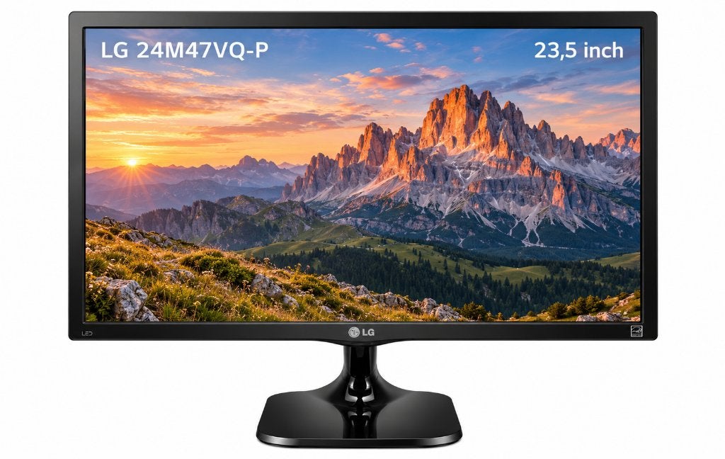 LG 24M47VQ-P – 23,5 inch – Full HD, HDMI, IPS, Nieuw, Full HD