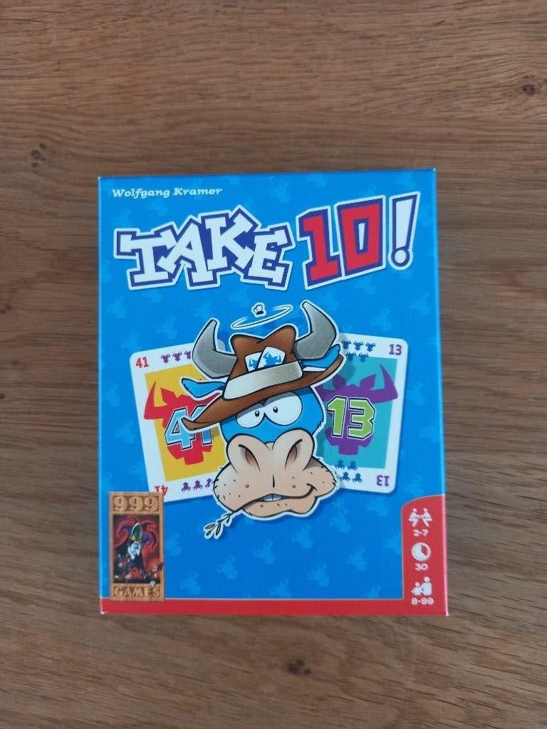 Take10! kaartspel, Een of twee spelers, Ophalen of Verzenden, Gebruikt, 999 Games