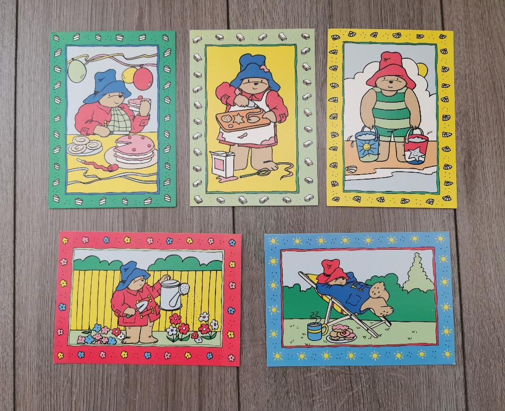 1 .. 5 x beertje Paddington, Ophalen of Verzenden, Voor 1920, Ongelopen, Overige thema's