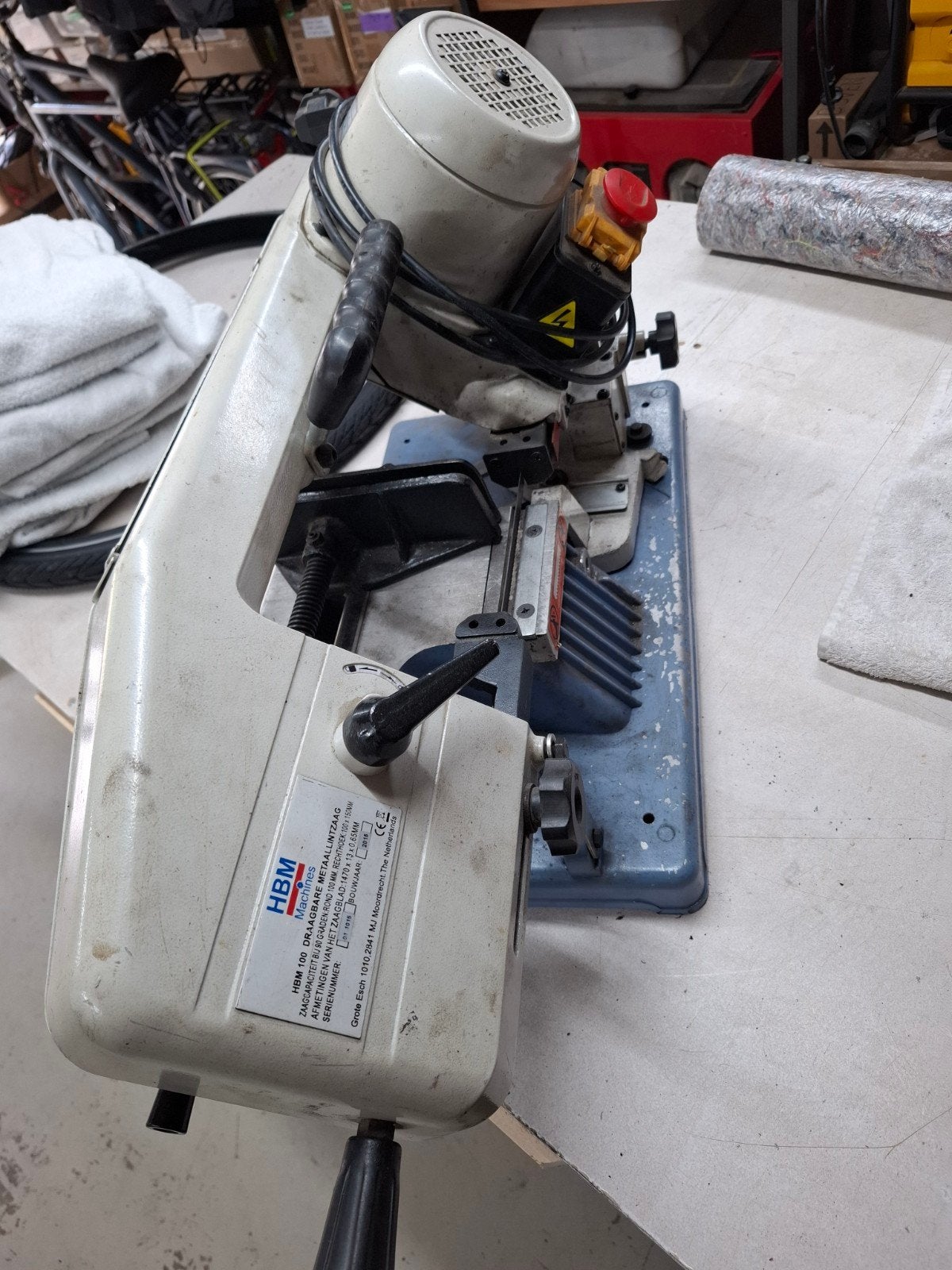 HBM 100 Draagbare Metaallintzaag, Ophalen, Zeilboot of Motorboot