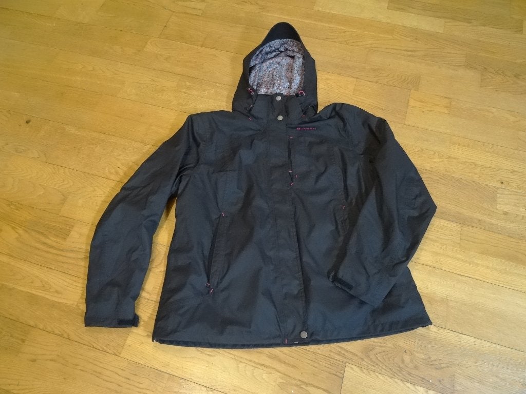 Zomerjas / regenjas mt 46, Ophalen of Verzenden, Zo goed als nieuw, Maat 46/48 (XL) of groter, Zwart