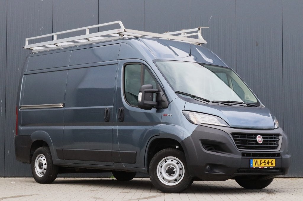 Fiat Ducato 30 2.3 MultiJEt L2H2 Glasresteel, Stof, Gebruikt, Euro 6, Navigatiesysteem