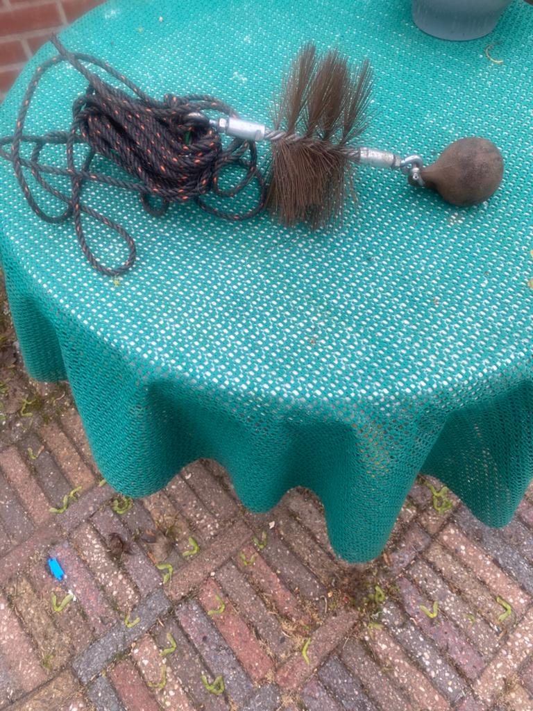 Schoorsteenveegset, Ophalen of Verzenden, Zo goed als nieuw, Elektrisch, Overige soorten