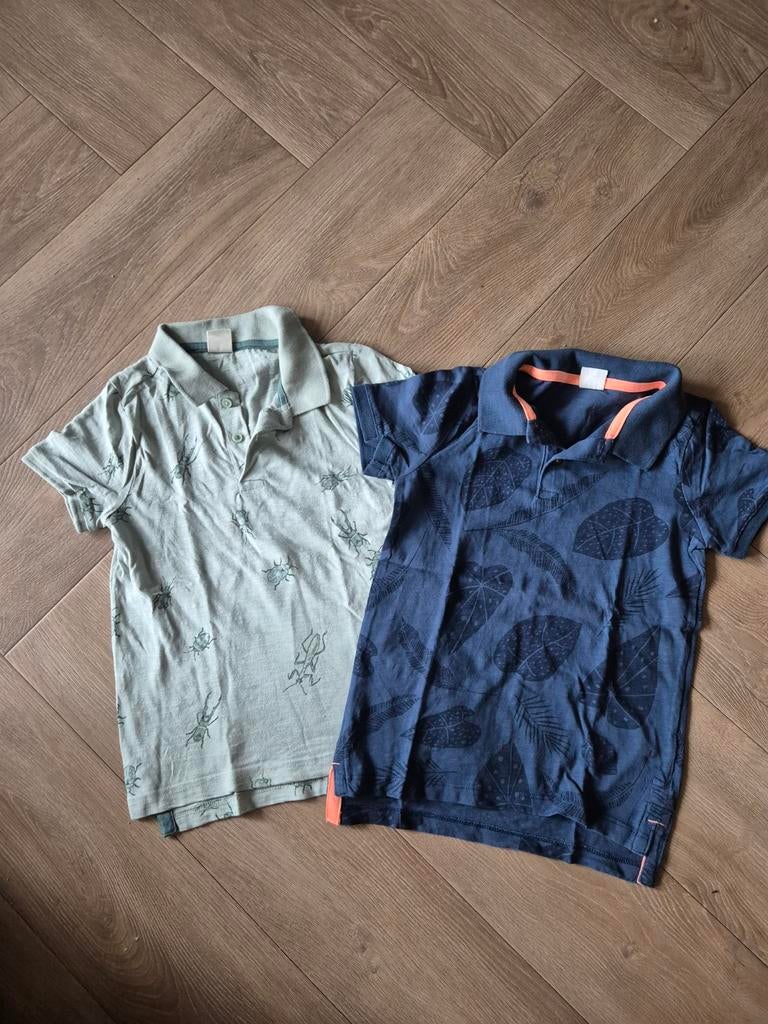 2 Hema polo shirts maat 122-128, Ophalen of Verzenden, Zo goed als nieuw, Shirt of Longsleeve, Hema