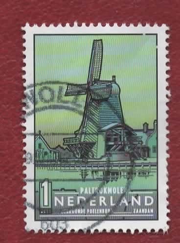 3073 - Nederlandse Molens - Zaandam - ('13) - (p. Zwolle), Ophalen of Verzenden, Na 1940, Gestempeld