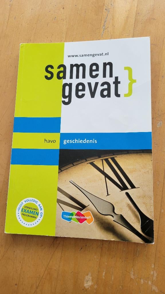 Samengevat Havo voor M&O en Geschiedenis, Ophalen of Verzenden, Zo goed als nieuw, Overige niveaus, Geschiedenis