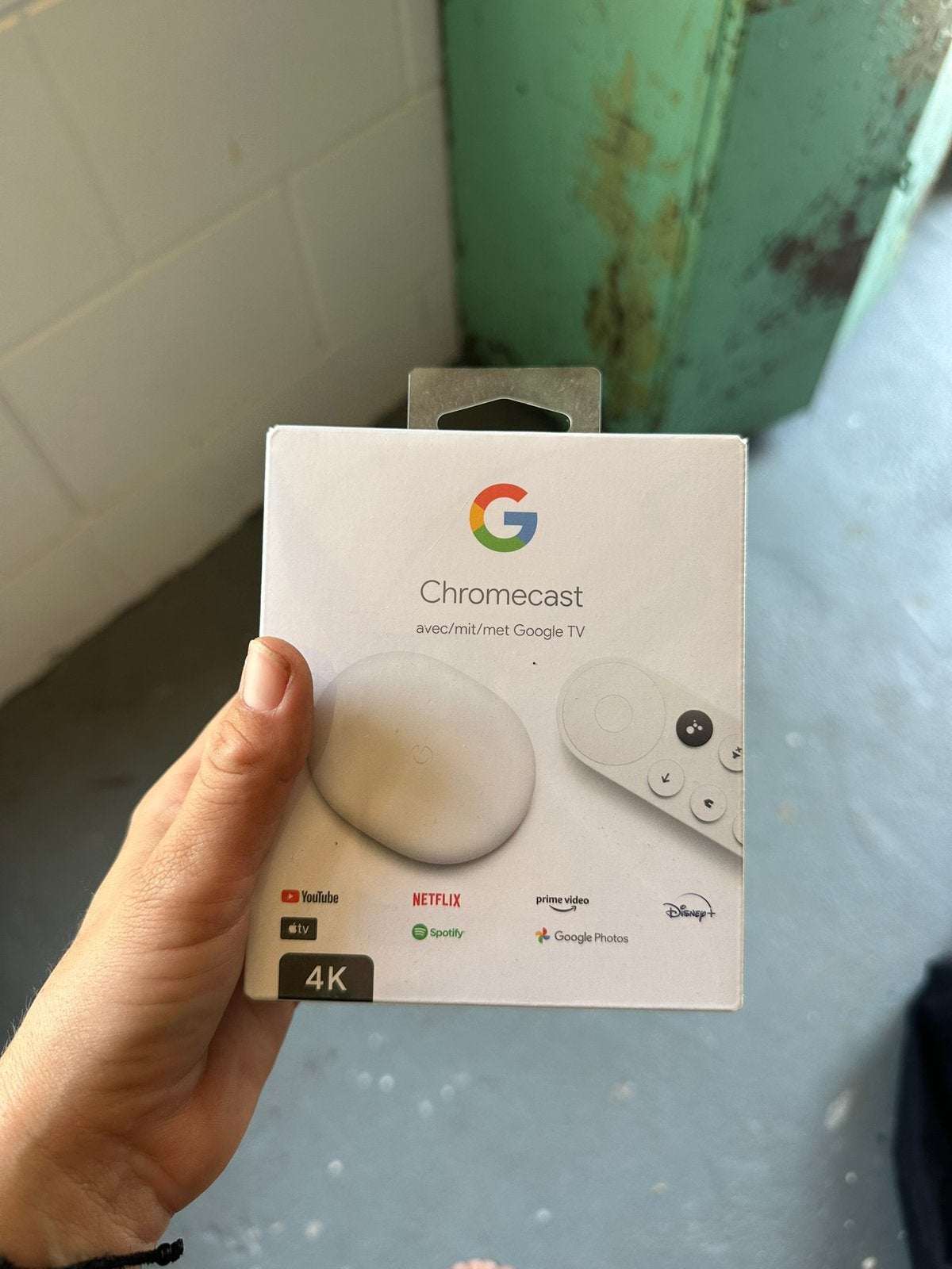 Chromecast nieuw in doos, Ophalen, Zo goed als nieuw, Detector, Sensor of Melder, Rook