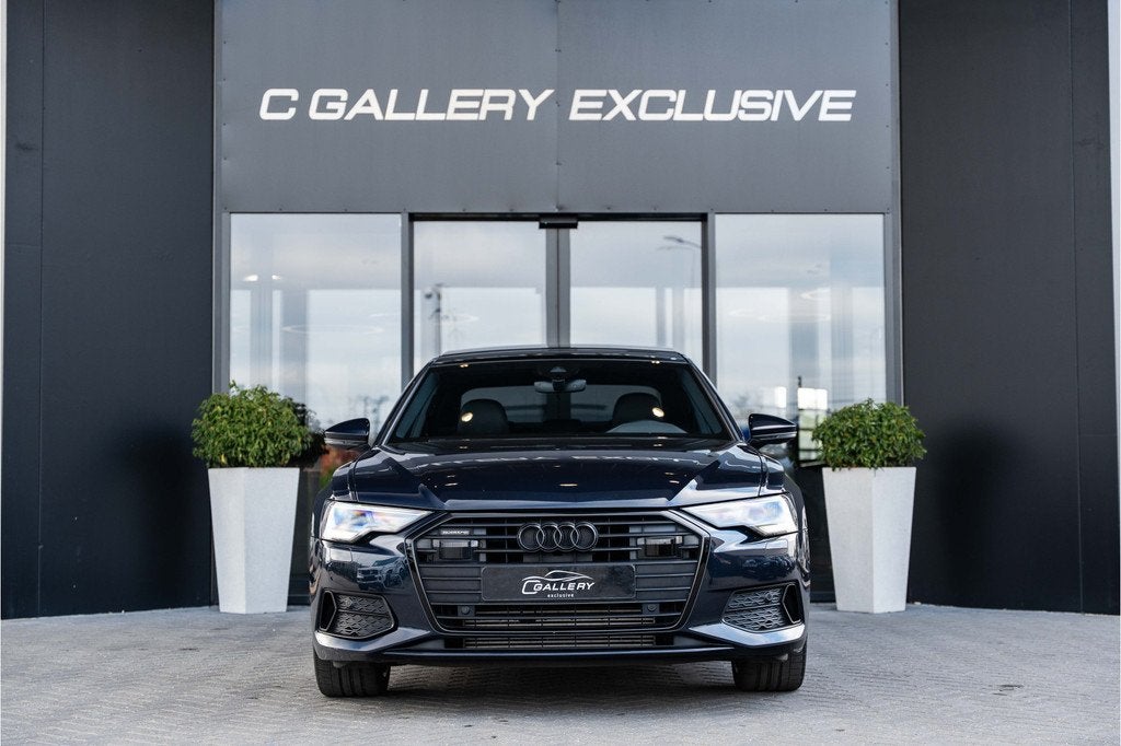 Audi A6 Limousine 45 TFSI S edition - Panorama | Memory | St, Auto's, Audi, Zwart, 4 cilinders, 1984 cc, Blauw