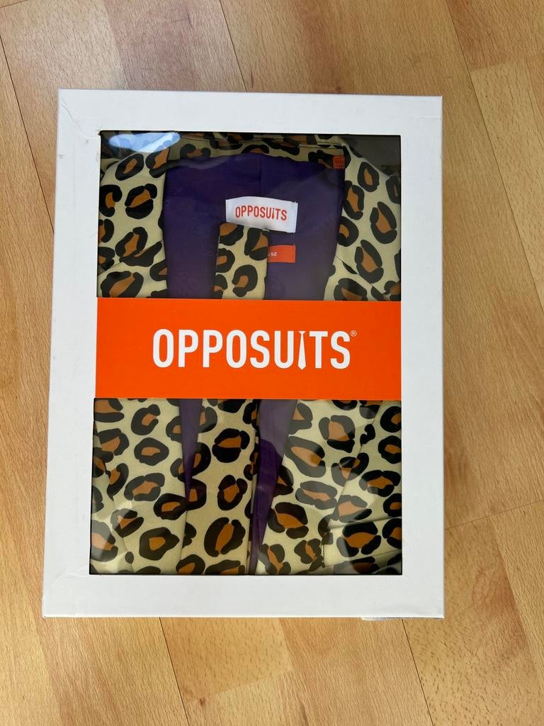 Heren pak jaguar Opposuits party, Ophalen of Verzenden, Nieuw, Maat 52/54 (L)