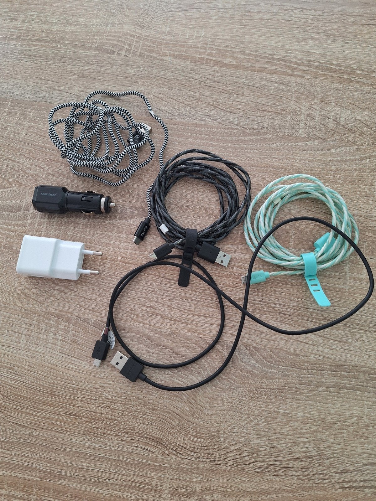 Adapter, oplaadkabels, oplader auto, Ophalen of Verzenden, Zo goed als nieuw