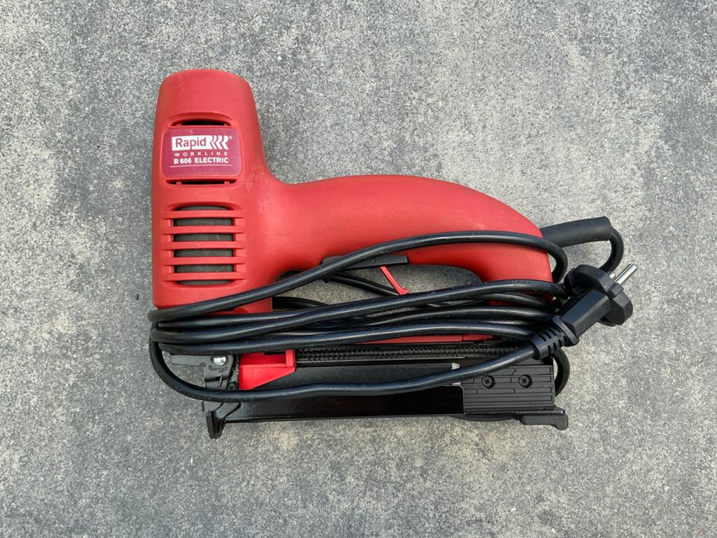 Rapid Workline R606 Proffessionele Elektrische Nietmachine, Ophalen of Verzenden, Gebruikt