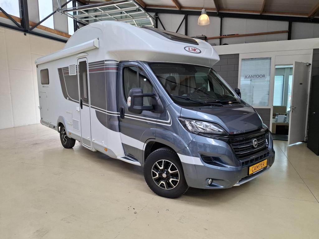 2017 LMC Breezer 737G AUTOMAAT Enkele Bedden Hefbed 58000Km, Automaat, Luifel, Ringverwarming, Fiat