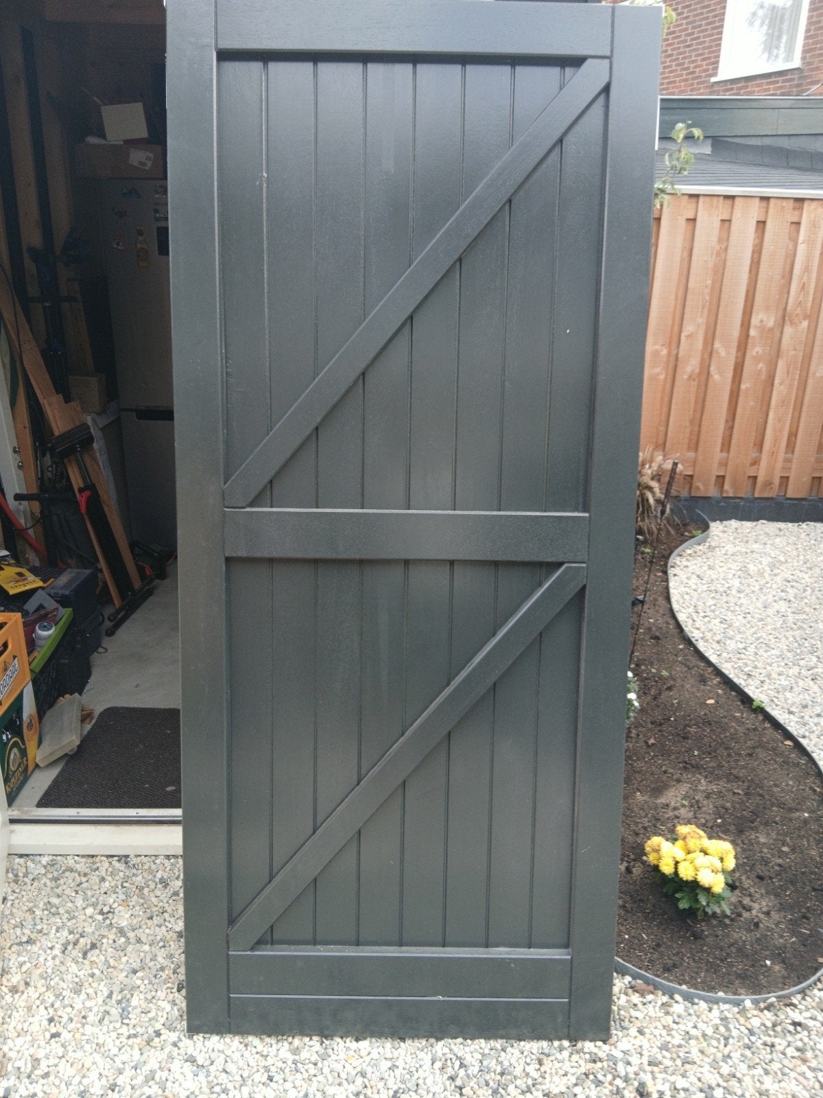 Nieuwe Tuinpoort Egmond 93x211.5 cm - Zonder Beslag, Tuin en Terras, Ophalen, 200 cm of meer, Minder dan 100 cm, Nieuw