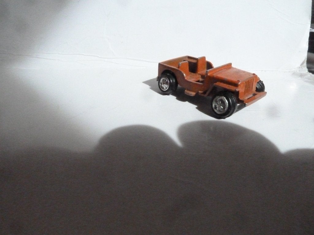 OUDE metalen JEEP ( 4.5 cm.), Ophalen of Verzenden, Nieuw, Auto