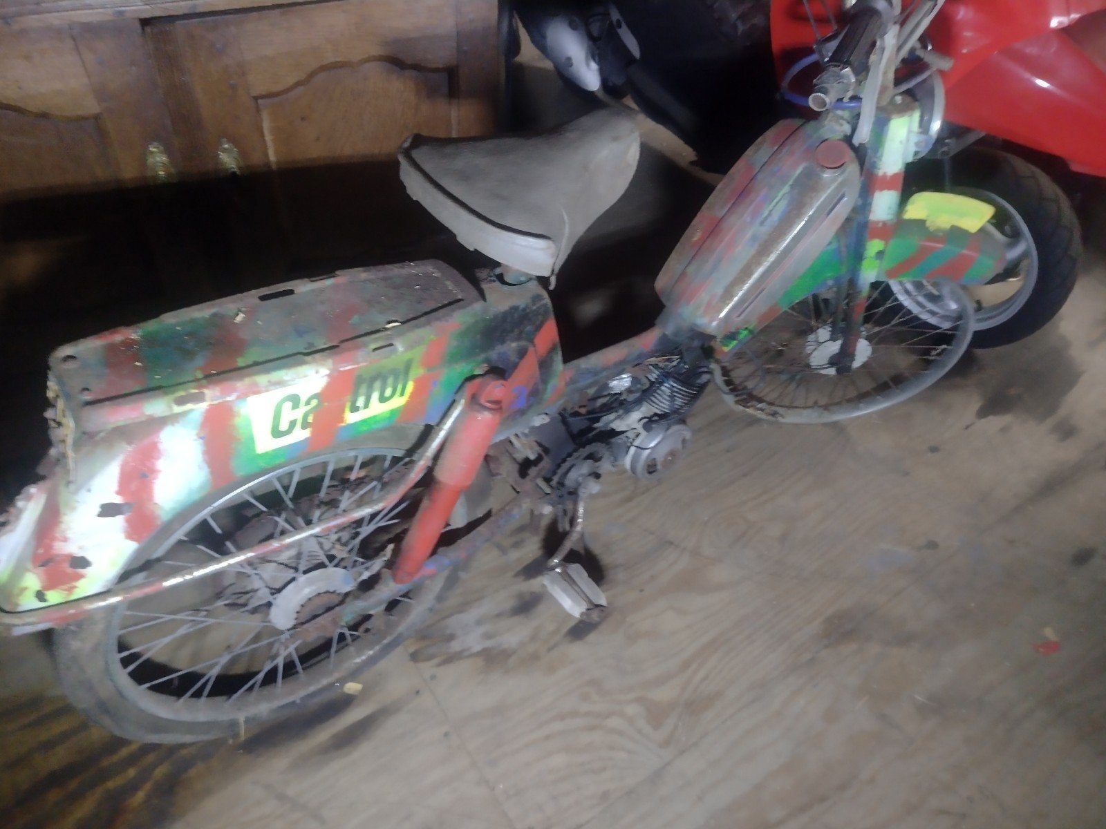 Peugeot brommer, Fietsen en Brommers, Ophalen of Verzenden, Gebruikt, Blok