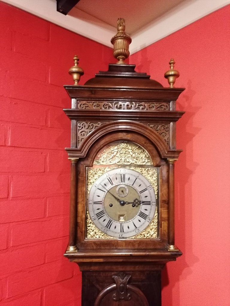 staand horloge 18e eeuw 8 daags, Ophalen