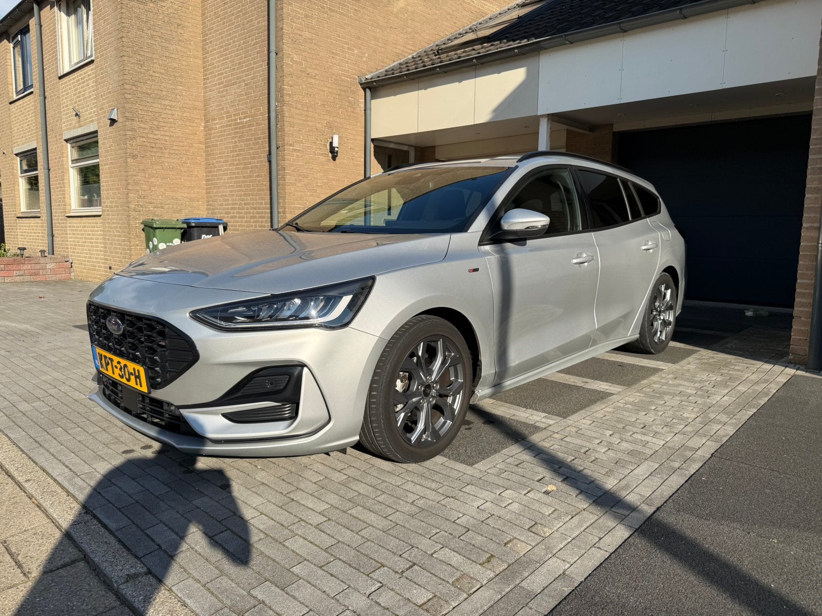 Ford Focus 1.5 Ecoblue 120pk Aut 2023 Grijs, Stof, 4 cilinders, Lane Keeping Assist, Stationwagon