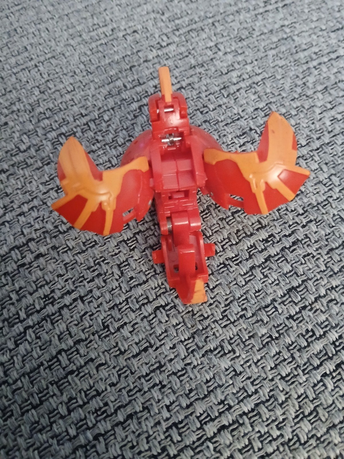 Bakugan Pyrus Dragonoid - Rode Transformerende Bal, Ophalen of Verzenden, Gebruikt