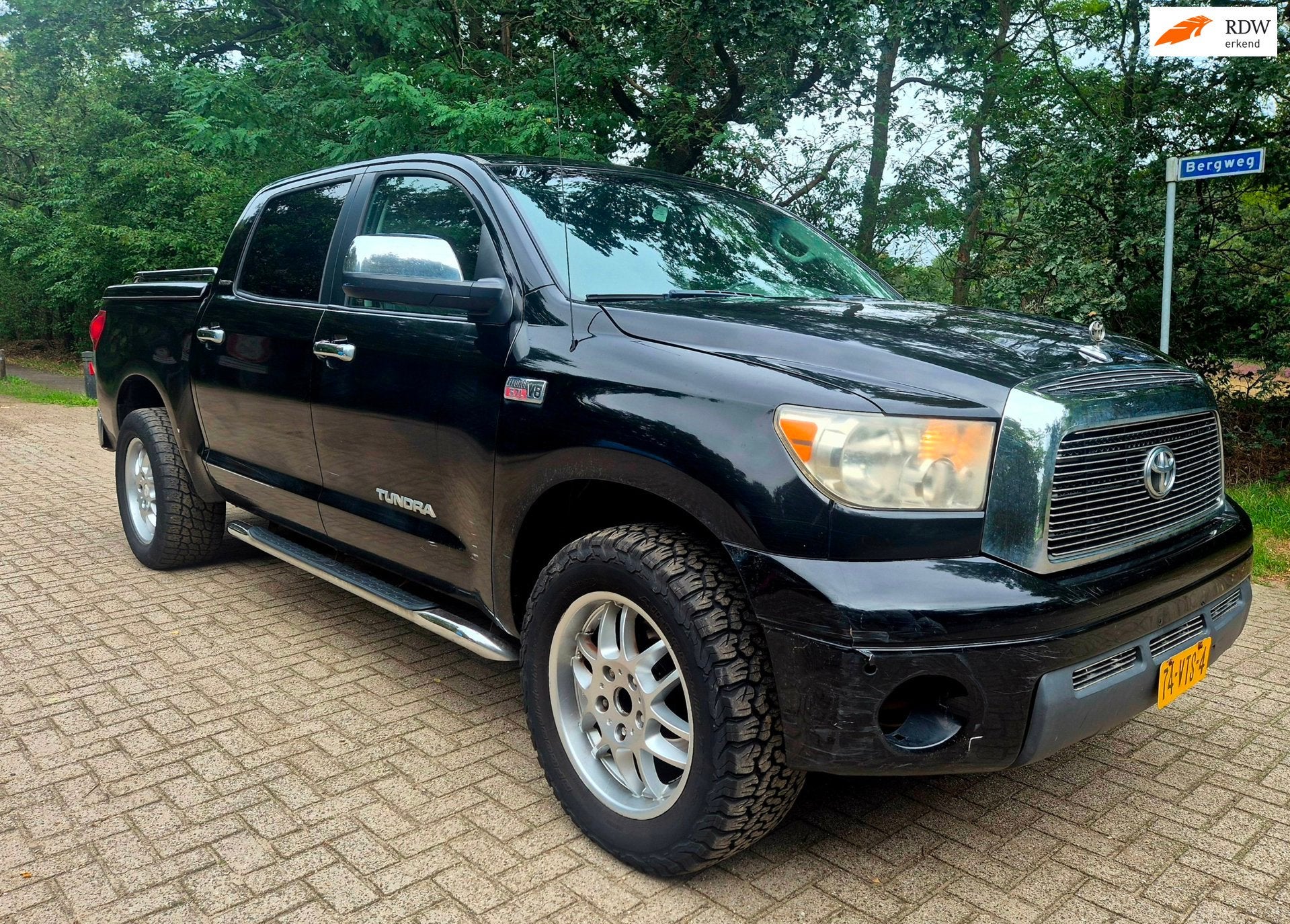 Toyota Tundra 5.7 V8 Double Cab LPG 1E eigenaar, Auto's, Automaat, 450 kg, Gebruikt, 8 cilinders