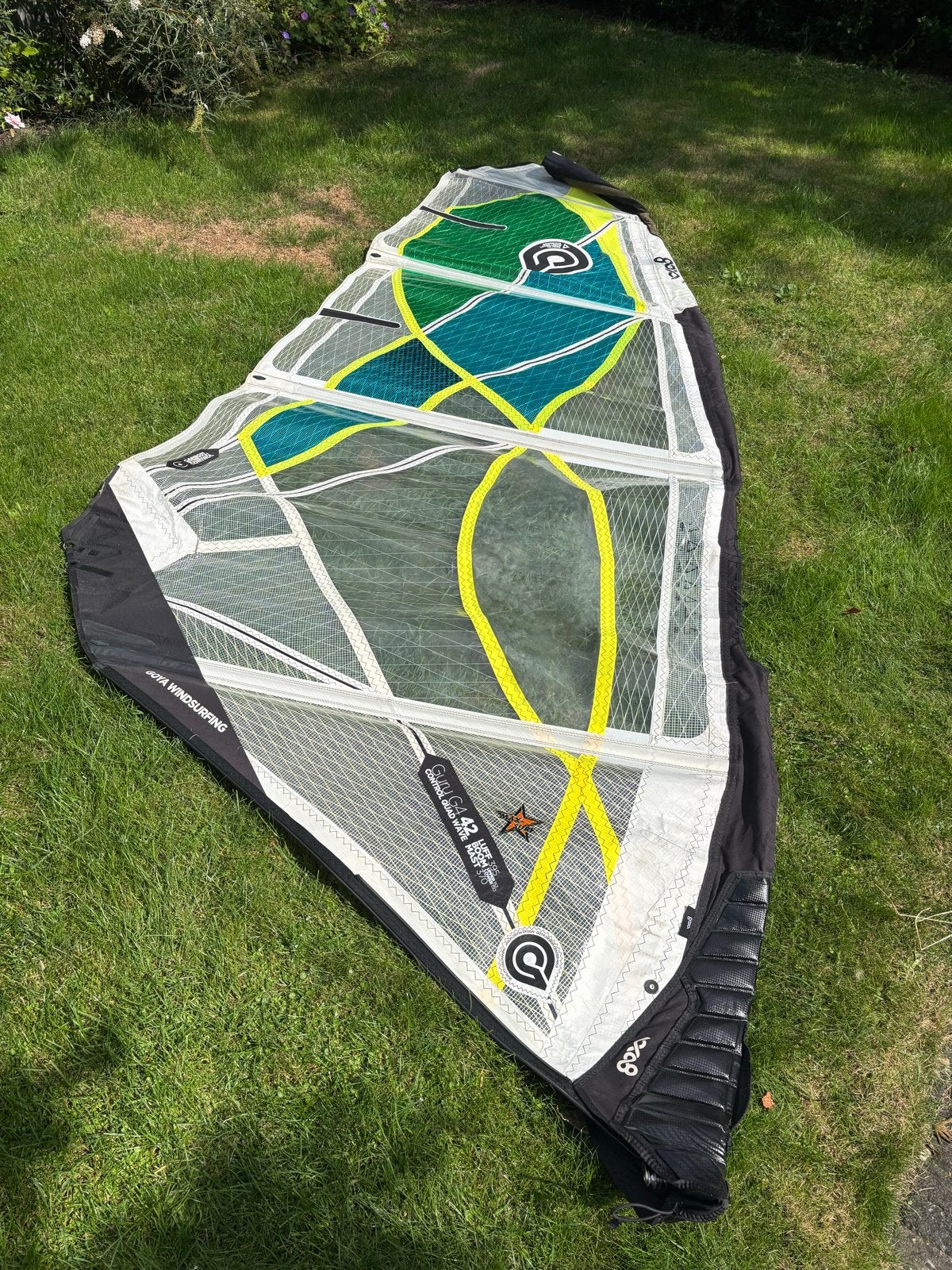 Goya Guru pro 4.2 wavezeil, Overige merken, 3.5 tot 5 m², Ophalen of Verzenden, Zeil
