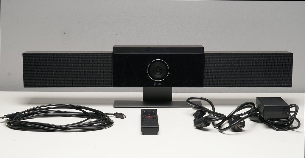 Polycom studio videoconferencing systeem, Telecommunicatie, Datacommunicatie en VoIP, Gebruikt, Toebehoren, Ophalen of Verzenden