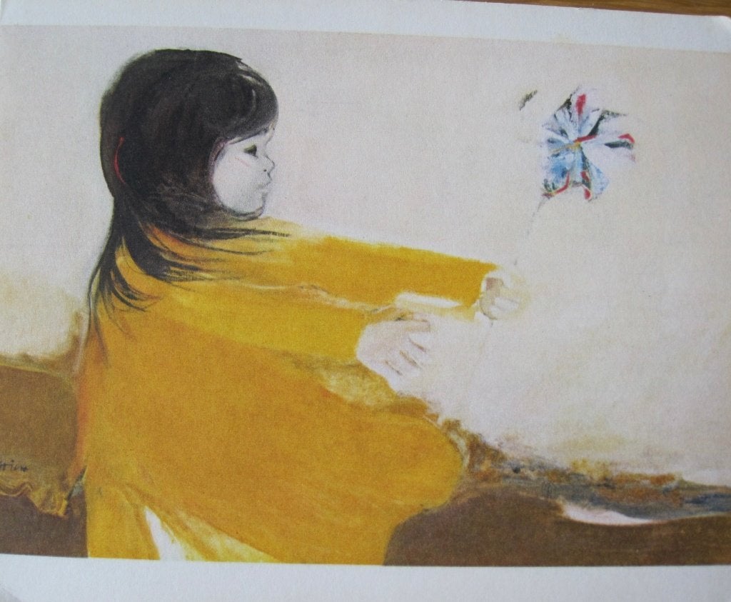 Wind Spel van Sung Yo-Dinh, Verzenden, 1960 tot 1980, Gelopen, Overige thema's