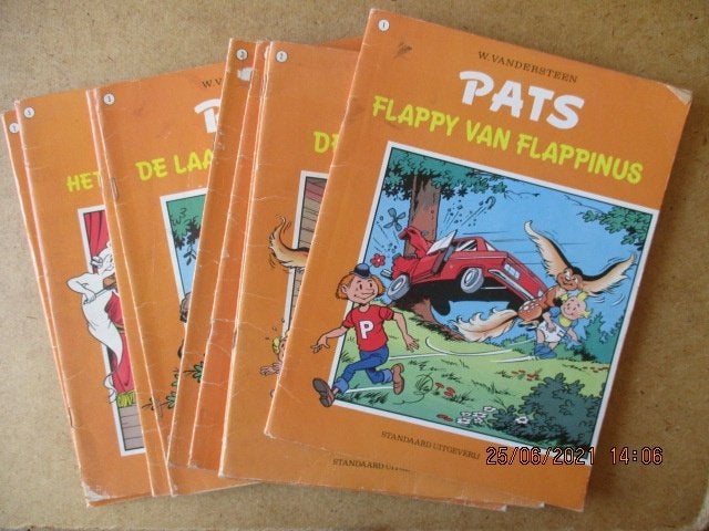 adv3736 pats, Boeken, Stripboeken, Gelezen, Eén stripboek, Ophalen