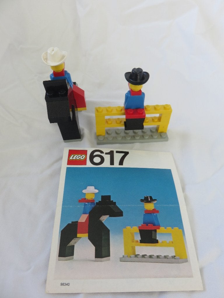 Lego Legoland, set 617 Cowboys, Gebruikt, Lego, Compleet, Ophalen of Verzenden