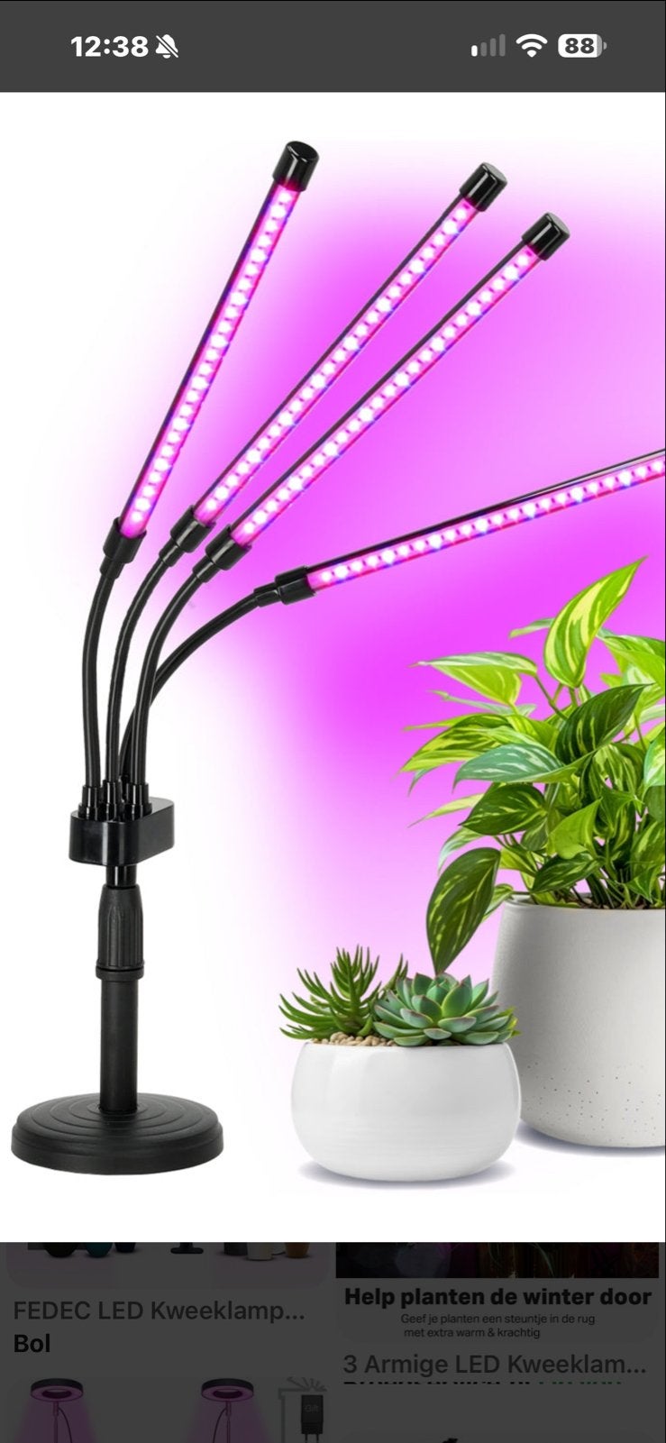 LED Kweeklamp Planten Groeilamp - Nieuw, Ophalen of Verzenden, Nieuw