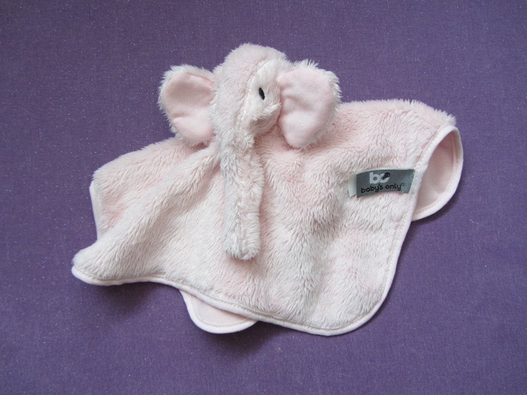 BABY'S ONLY Knuffeldoekje OLIFANT. ROZE **Nieuw**, Overige merken, Nieuw, Ophalen of Verzenden, Roze