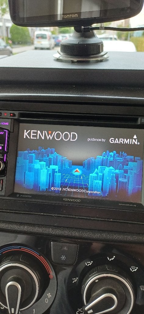 navigatie- autoradio, Ophalen, Gebruikt
