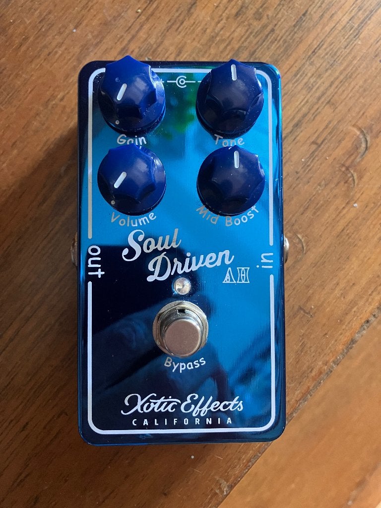 Xotic Soul Driven limited ed., Muziek en Instrumenten, Ophalen of Verzenden, Zo goed als nieuw, Distortion, Overdrive of Fuzz