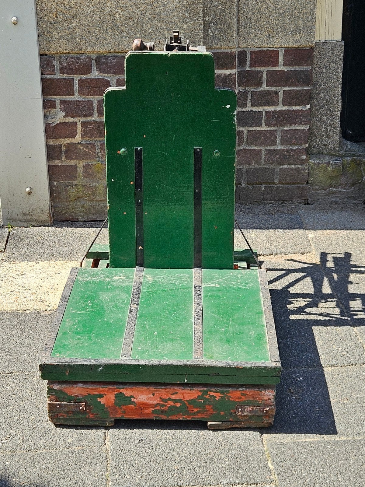 Antieke Normaal Bascule Weegschaal - 150 kg, Ophalen